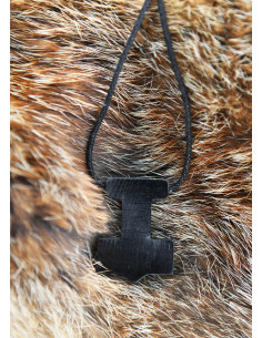 Thor's Hammer Pendant in Horn
