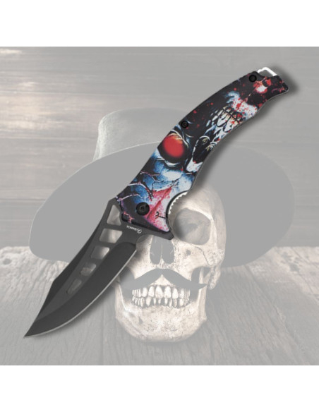 Albainox Razor Knife 3D Design Skull...