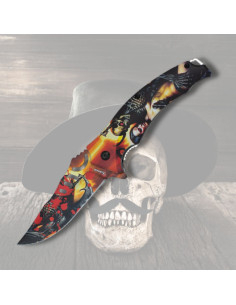 Albainox Knife 3D Design Model Devil (20.1 cm.)