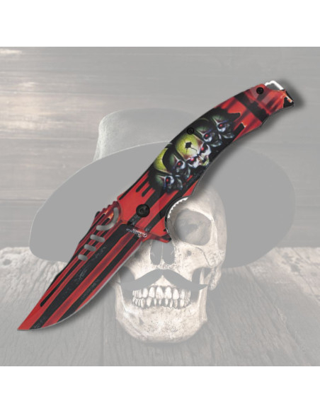 Albainox Razor Knife 3D Design Red...