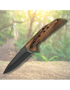 Albainox Zebra Wood Field Knife (20.3 cm.)