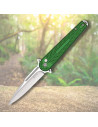 Albainox Pocket Knife with Green Aluminum Handle (20.2 cm)