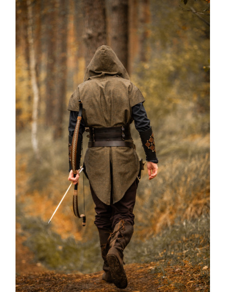 Medieval hooded tunic model Ranger...