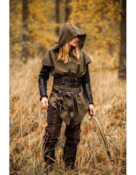 Medieval hooded tunic model Ranger...