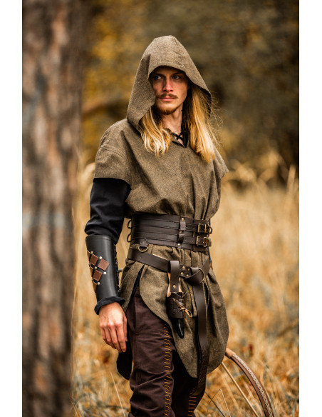 Medieval hooded tunic model Ranger...