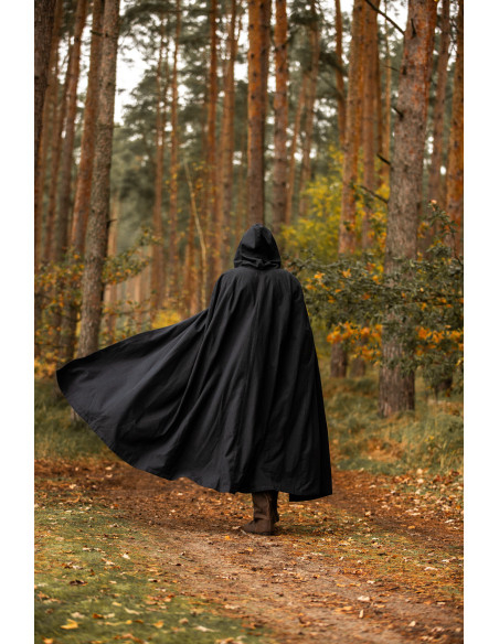 Medieval cape with hood model...