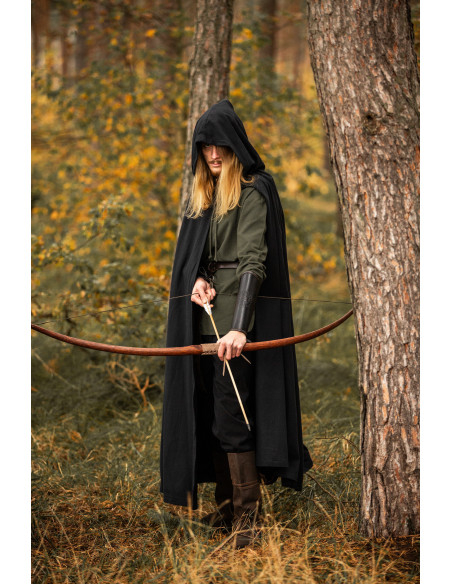 Medieval cape with hood model...