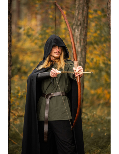 Medieval cape with hood model...