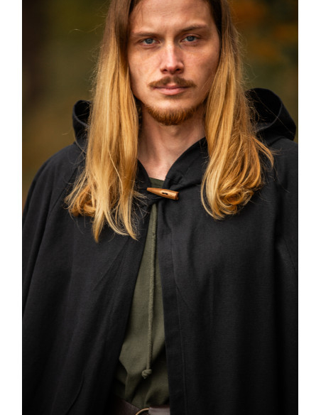 Medieval cape with hood model...