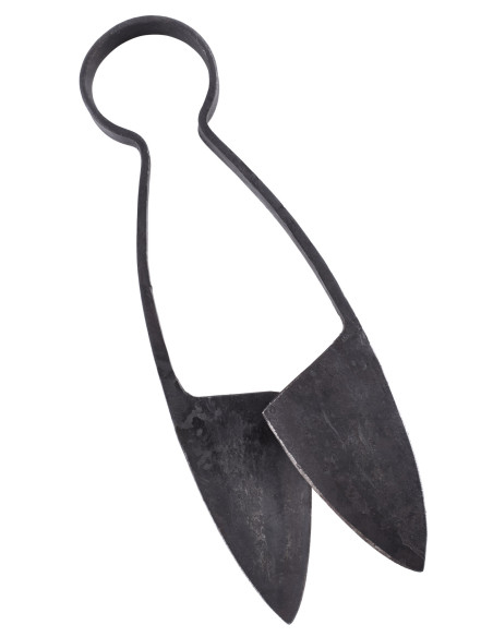 Medieval scissors with leather...