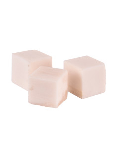 Bone dice, without dots, set of 3 pieces 2