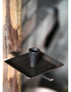 Wall Candelabrum with 1 Candle, Handcrafted