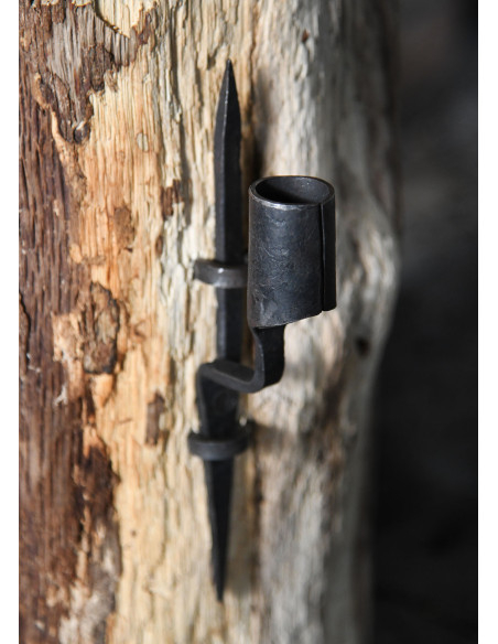 Medieval wall candelabrum with 1...