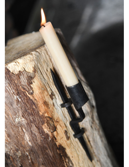 Medieval wall candelabrum with 1...