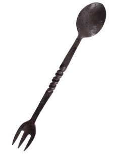 Medieval Spoon and Fork in a Single Piece