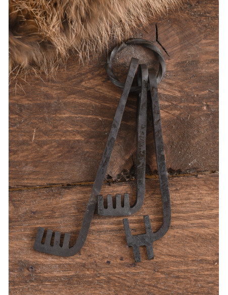 Medieval keys with keychain, handcrafted Medieval keys with keychain, handcrafted