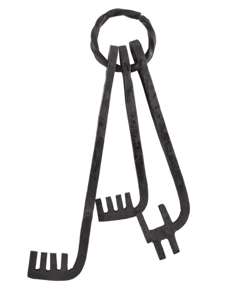 Medieval keys with keychain, handcrafted Medieval keys with keychain, handcrafted