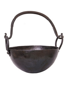 Medieval cooking cauldron, capacity 2.5 L