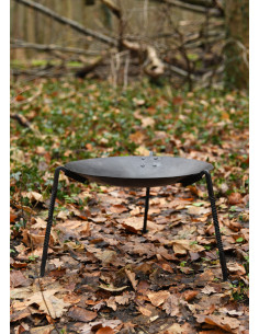 Medieval brazier with removable legs