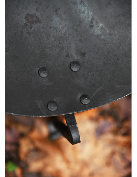 Medieval brazier with removable legs