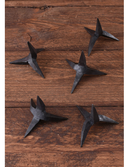 Medieval military barb wire,...