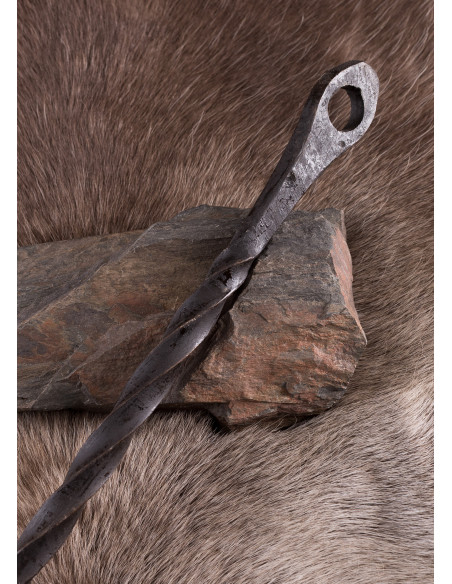Steel rod for medieval camping, 170 cm.