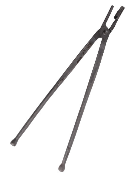 Hand-forged pliers, handcrafted, 45 cm.