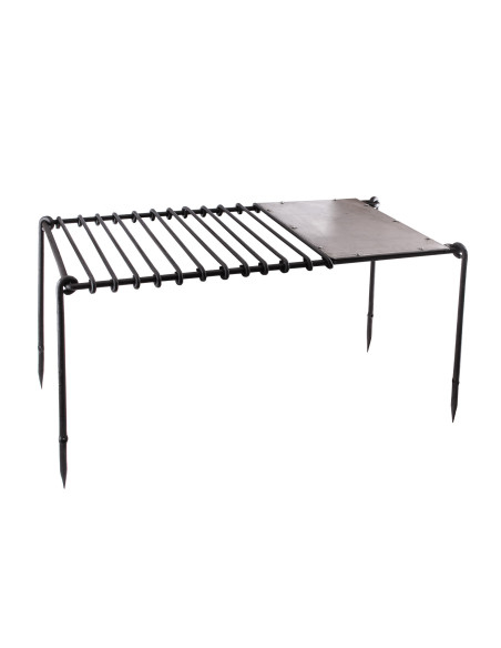 Foldable grilling and cooking grid,...