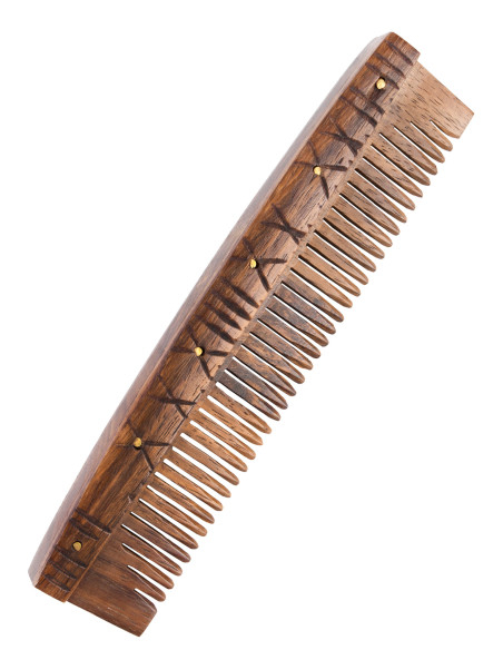 Medieval wooden comb, 15 cm.
