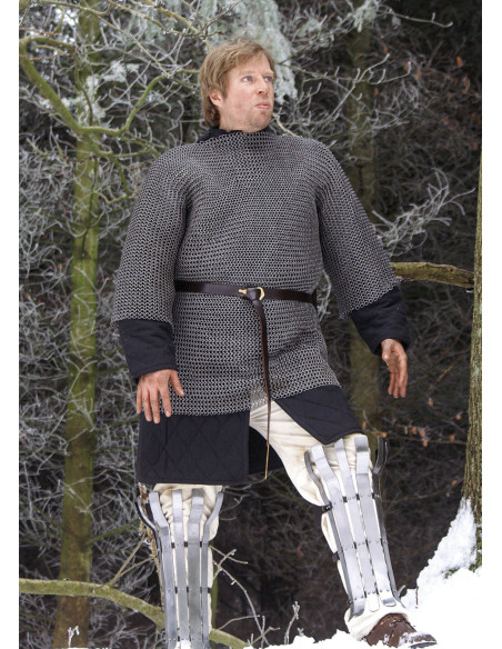 Haubergeon model chainmail, flat rings