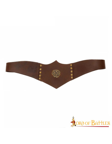 Royal Huntress Leather Belt, brown...