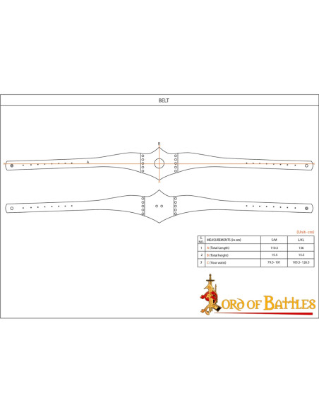 Royal Huntress Leather Belt, brown...