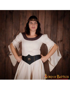 Royal Huntress Leather Belt, brown leather 2