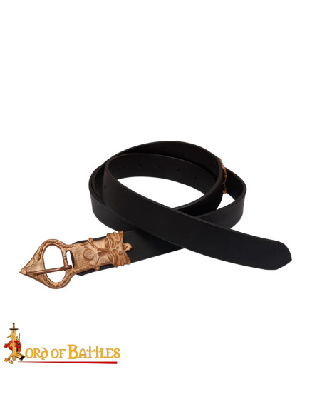 Saxon Medieval Belt with Bronze King...