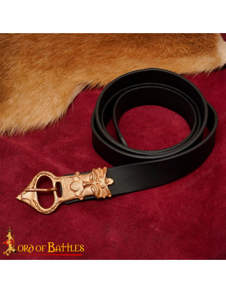 Saxon Medieval Belt with Bronze King...