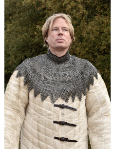 Bishop Miter Collar with Brass Buckle Closure