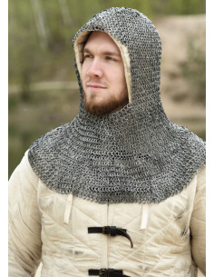 Mesh gauntlet with square opening, 8 mm rings. 2