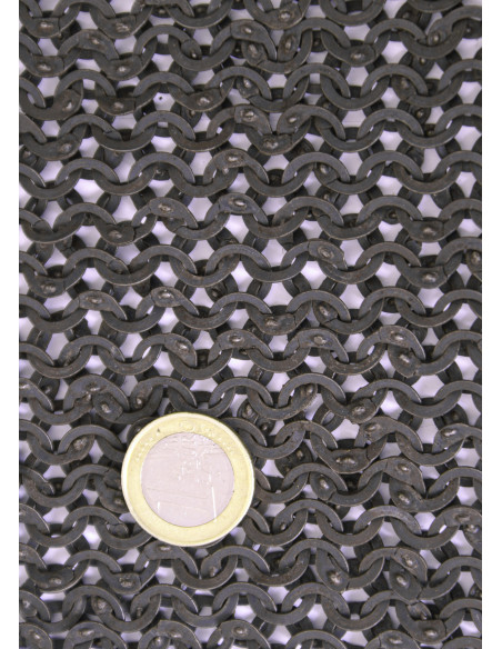Flat riveted ring chainmail hauberk...