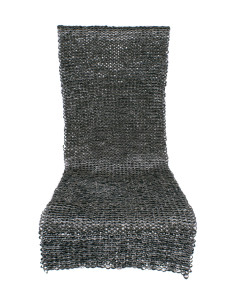 Mesh skirt with wedge rivets, 8 mm diameter. 2
