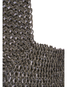 Mesh Collar Protector, flat rings 9 mm. 2