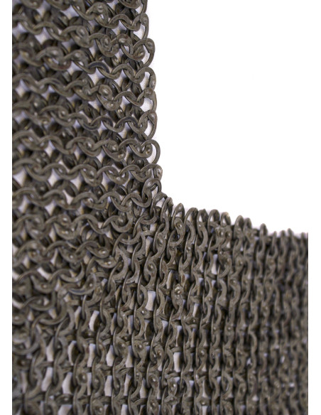 Mesh Collar Protector, flat rings 9 mm.