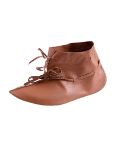 Viking shoes in Hedeby style, lace closure