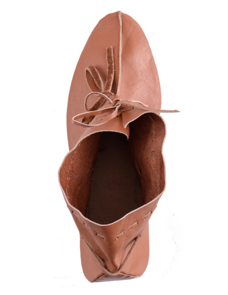 Viking shoes in Hedeby style, lace...