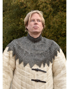 Bishop's cloak with leather straps and buckles