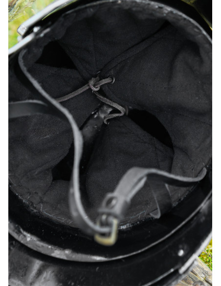 Functional Gothic headpiece, year 1480