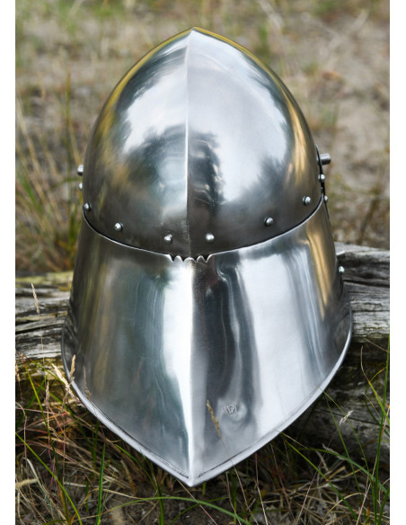 Functional German headpiece, year 1480