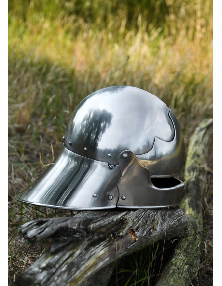 Functional German headpiece, year 1480