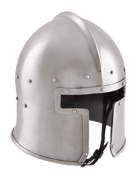 Functional Italian barbuta, year 1440