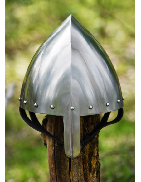Welded Nasal Olmutz Conical Helmet,...