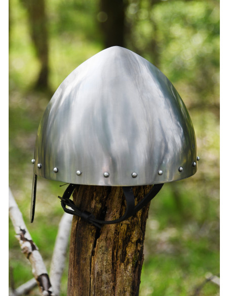 Welded Nasal Olmutz Conical Helmet,...